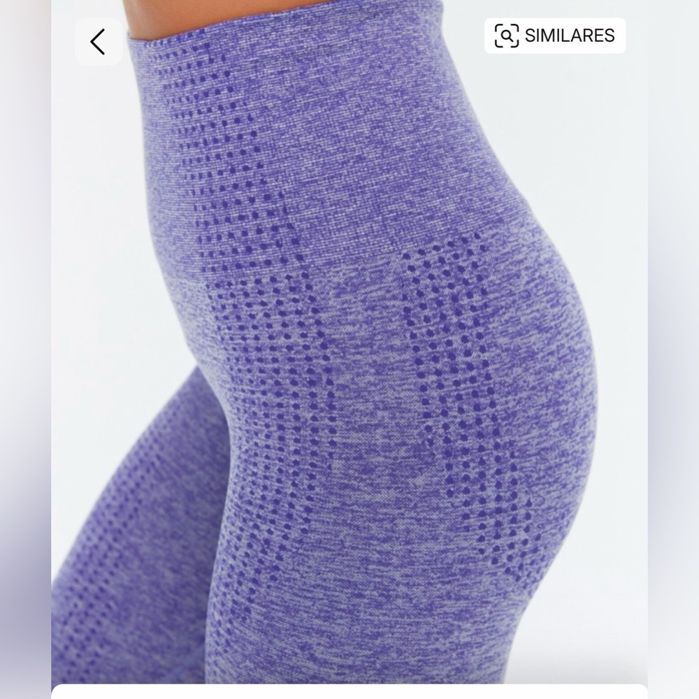 #212 Source Unknown Purple Leggings, Excellent Condition
